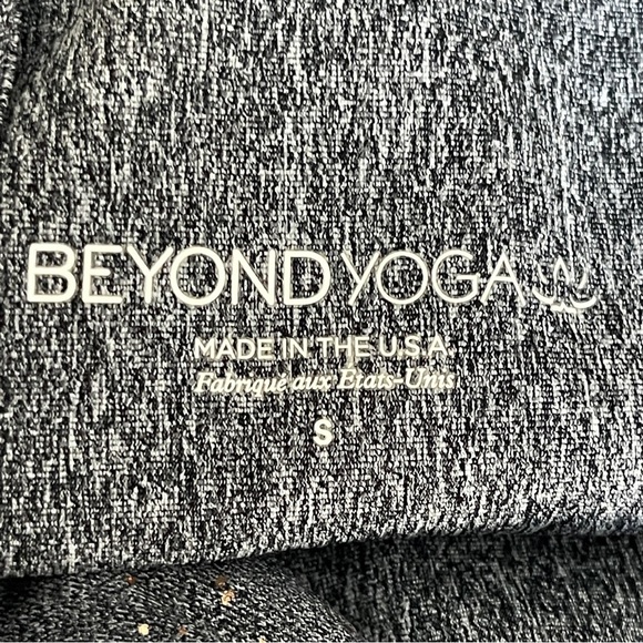 BEYOND YOGA | Alloy Metallic Ombré High-Waist Leggings Sz S - Picture 8 of 8